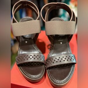 Chocolate Brown Platform Sandals